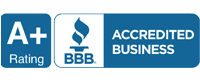 A+ rating on the BBB for our debt collection services, accounts receivables